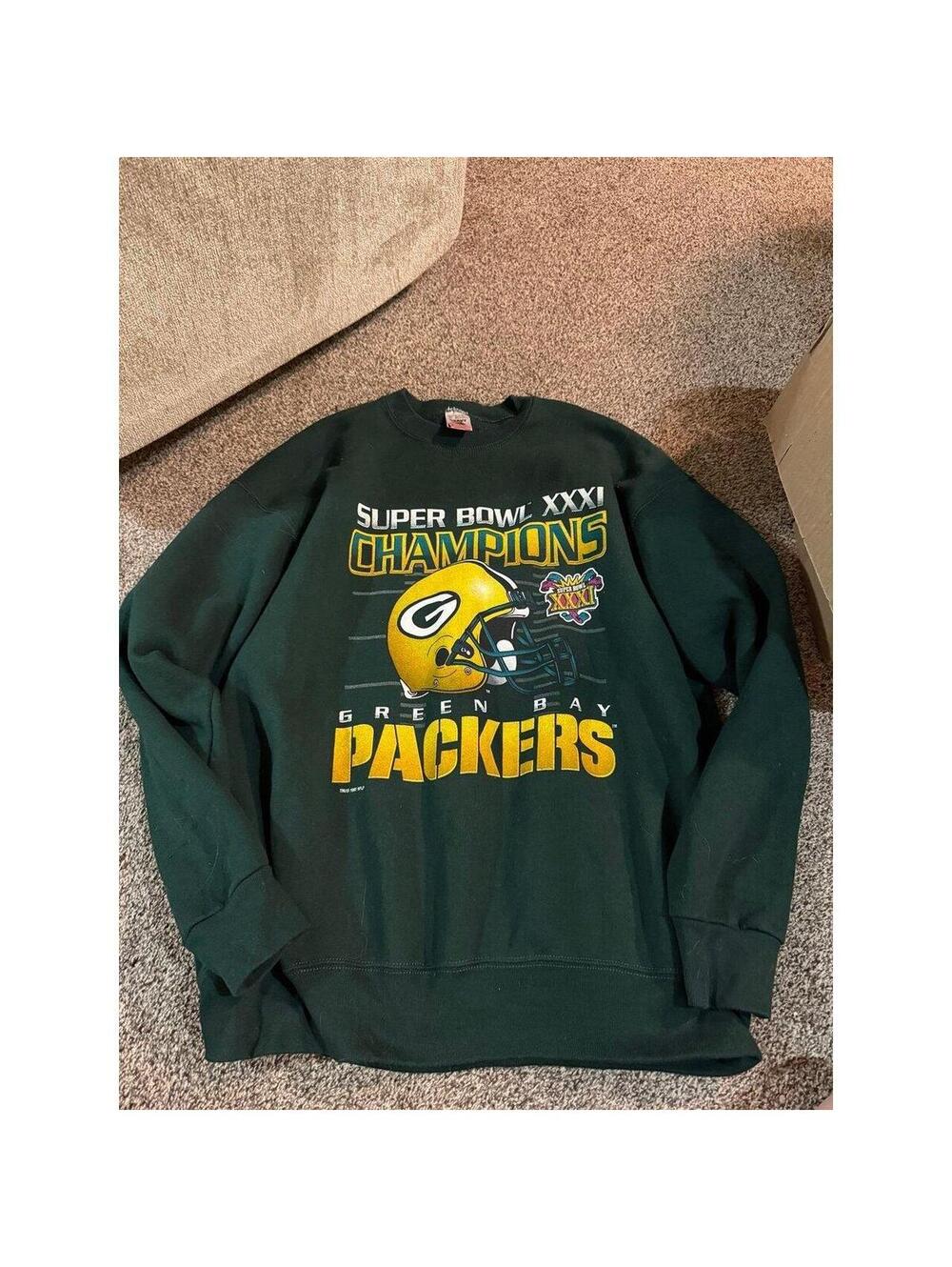 Green Bay Packers Super Bowl XXXI Crewneck Sweatshirt